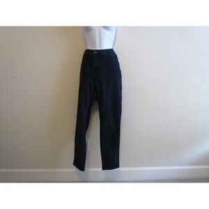 Michael Kors Straight Leg Jeans 16W Dark Wash Stretch High Rise Designer